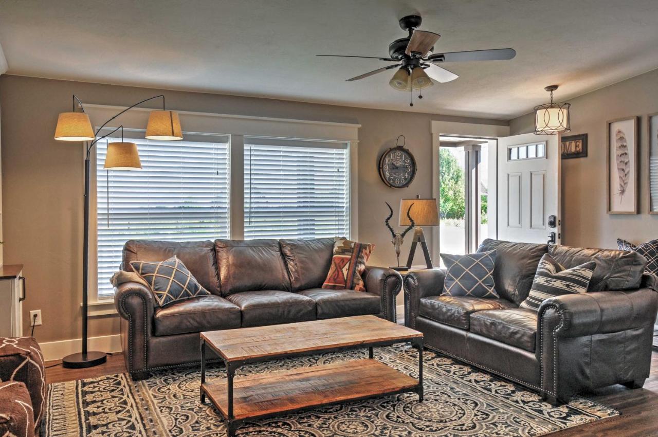Rustic Chic Home 10 Mi To Otter Creek State Park! Circleville Buitenkant foto